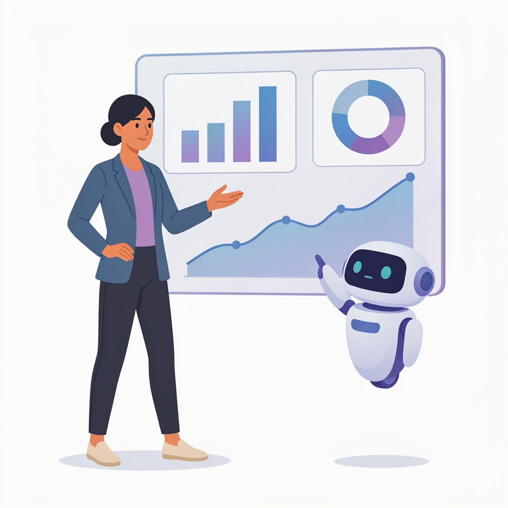AI-assisted dashboards and reports