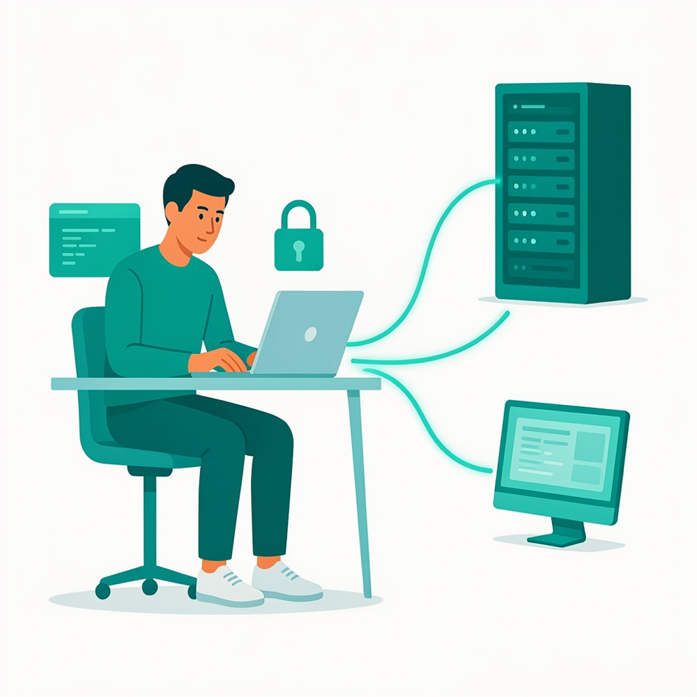 RDP, VNC and SSH remote access