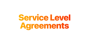 Service Level Agreements